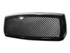 For 2005-2007 Dodge Dakota Mesh Grille Gloss Black