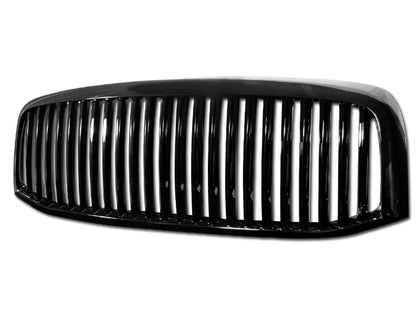 For 2006-2008 Dodge Ram 1500 Vertical Grille Gloss Black