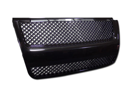 For 2007-2010 Ford Explorer Sport Trac Mesh Grille Gloss Black