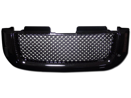 For 2002-2009 GMC Envoy XL Mesh Grille Gloss Black