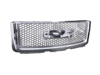 For 2007-2013 GMC Sierra 1500 OE - Denali Style Grille Chrome