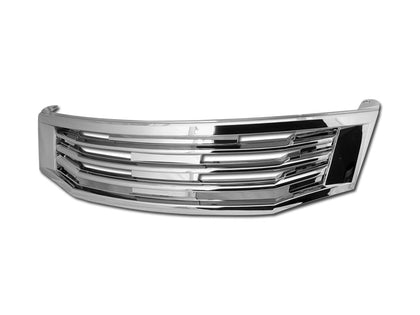 For 2008-2010 Honda Accord Sedan Horizontal Grille Chrome
