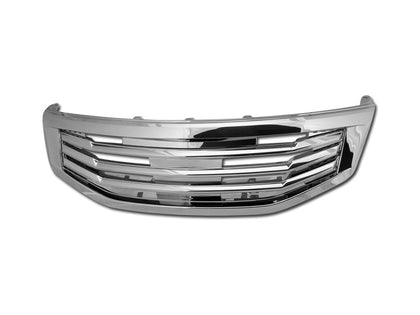 For 2011-2012 Honda Accord Sedan Horizontal Grille Chrome