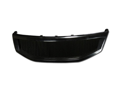 For 2011-2012 Honda Accord Sedan Mesh Grille Gloss Black - Shell
