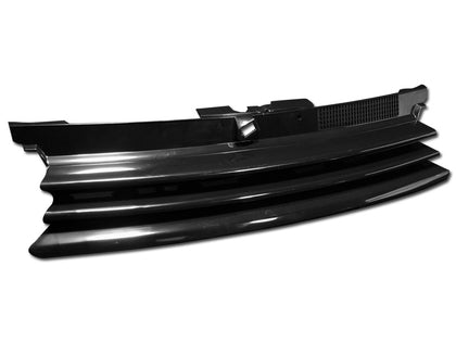 For 1999-2002 Volkswagen Cabrio Horizontal Grille Gloss Black
