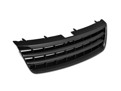 For 2003-2007 Volkswagen Touareg Horizontal Grille Gloss Black