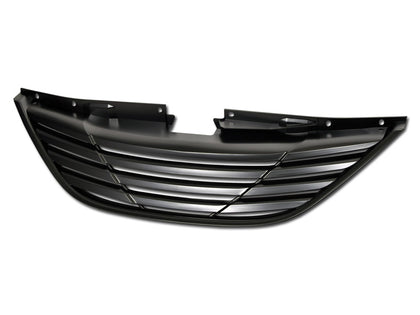 For 2010-2014 Hyundai Sonata Horizontal Grille Matte Black