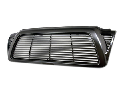 For 2005-2011 Toyota Tacoma Horizontal Grille Matte Black
