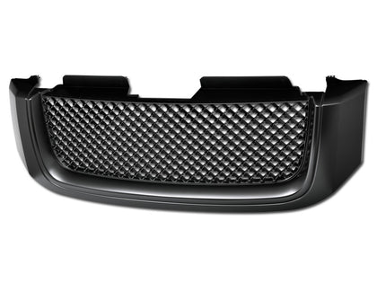 For 2002-2008 GMC Envoy Mesh Grille Matte Black
