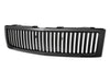 For 2007-2013 Chevy Silverado 1500 Vertical Grille Matte Black