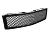 For 2007-2013 Chevy Silverado 1500 Mesh Grille Gloss Black