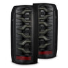 87-96 Ford F-Series/Bronco LUXX-Series LED Tail Lights Alpha-Black