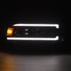 94-01 Dodge Ram 1500/94-02 Ram 2500/3500 LUXX-Series LED Headlights Black