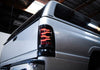 94-01 Dodge Ram 1500/94-02 Ram 2500/3500 LUXX-Series LED Tail Lights Alpha-Black