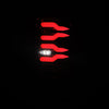 94-01 Dodge Ram 1500/94-02 Ram 2500/3500 LUXX-Series LED Tail Lights Alpha-Black