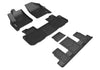 3D MAXpider Compatible with CHEVROLET TRAVERSE 7-SEAT 2018-2024 MAXTRAC BLACK R1 R2 R3