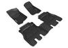 3D MAXpider Compatible with JEEP WRANGLER JL UNLIMITED 2018-2026 MAXTRAC BLACK R1 R2