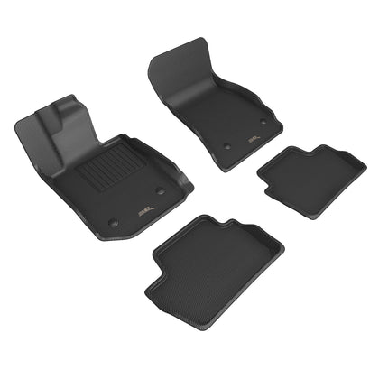 3D MAXpider Compatible with BMW 2 SERIES COUPE (G42) A/T ONLY 2022-2025 KAGU BLACK R1 R2