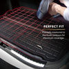 3D MAXpider Compatible with TESLA MODEL X 5-SEAT 2022-2025 KAGU BLACK CARGO LINER
