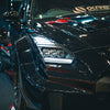 09-25 Nissan GT-R NOVA-Series LED Projector Headlights Alpha-Black