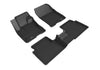 3D MAXpider Compatible with FORD BRONCO SPORT 2021-2026 KAGU BLACK R1 R2 FOR VINYL FLOORS