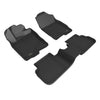 3D MAXpider Compatible with HONDA CIVIC 2022-2025 KAGU BLACK R1 R2 (W REAR USB PORT)