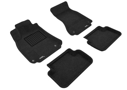 3D MAXpider Compatible with AUDI A4/S4 (B8) 2009-2016 ELEGANT BLACK R1 R2
