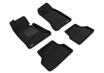 3D MAXpider Compatible with BMW 5 SERIES SEDAN (E60) RWD 2004-2010 ELEGANT BLACK R1 R2