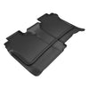 3D MAXpider Compatible with CHEVROLET SILVERADO CREW CAB 2019-2026 GMC SIERRA CREW CAB 2019-2026 (VINYL FLOOR, NO REAR STORAGE) KAGU BLACK R2