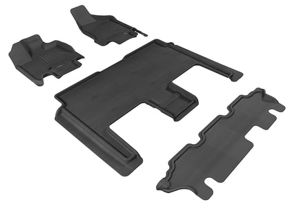 3D MAXpider Compatible with CHRYSLER TOWN & COUNTRY 2013-2016 KAGU BLACK R1 R2 R3