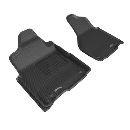 3D MAXpider Compatible with DODGE RAM 2500 REGULAR CAB VINYL FLOOR 2019-2025 KAGU BLACK R1