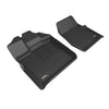3D MAXpider Compatible with FORD F-150 REGULAR CAB 2015-2025 BENCH SEAT, KAGU BLACK R1 (VINYL FLOOR)