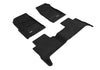 3D MAXpider Compatible with GMC CANYON CREW CAB 2015-2022 ELEGANT BLACK R1 R2