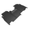 3D MAXpider Compatible with GMC SIERRA EV CHEVROLET SILVERADO EV CREW CAB 2024-2026 KAGU BLACK R2 (CARPETED FLOOR, MULTIPRO MIDGATE)