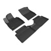 3D MAXpider Compatible with HYUNDAI SANTA FE GAS 2021-2023 KAGU BLACK R1 R2