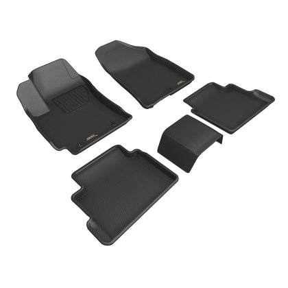 3D MAXpider Compatible with HYUNDAI KONA 2024-2025 KAGU BLACK R1 R2