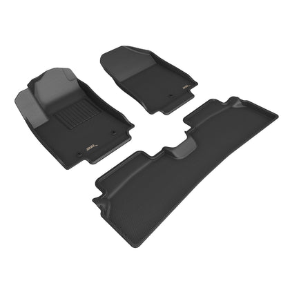 3D MAXpider Compatible with HYUNDAI KONA ELECTRIC 2024-2025 KAGU BLACK R1 R2