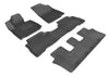 3D MAXpider Compatible with KIA SORENTO 7-SEATS 2014-2015 KAGU BLACK R1 R2 R3