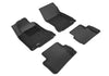 3D MAXpider Compatible with MERCEDES-BENZ CLA-CLASSCLA45 AMG (C117) 2014-2019 GLA-CLASS (X156) 2015-2020 GLA45 AMG (X156) 2015-2019 KAGU BLACK R1 R2