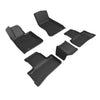 3D MAXpider Compatible with MERCEDES-BENZ GLC COUPE 2023-2025 KAGU BLACK R1 R2