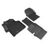 3D MAXpider Compatible with MERCEDES-BENZ SPRINTER CARGO VAN 2019-2025 BUCKET SEATS, KAGU BLACK R1