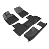 3D MAXpider Compatible with MITSUBISHI OUTLANDER 2022-2026 KAGU BLACK R1 R2 R3