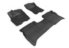 3D MAXpider Compatible with NISSAN TITAN 2009-2015 CREW CAB KAGU BLACK R1 R2 (WITH STORAGE BOX)
