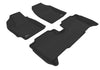 3D MAXpider Compatible with TOYOTA YARIS SEDAN 2007-2011 KAGU BLACK R1 R2