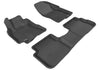 3D MAXpider Compatible with TOYOTA MATRIX 2009-2013 KAGU BLACK R1 R2