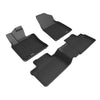 3D MAXpider Compatible with TOYOTA CAMRY 2025 KAGU BLACK R1 R2