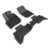 3D MAXpider Compatible with TOYOTA 4RUNNER HYBRID 5-SEAT 2025-2026 KAGU BLACK R1 R2