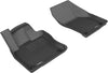 3D MAXpider Compatible with VOLKSWAGEN GOLF GOLF ALLTRACK GOLF GTI GOLF R GOLF SPORTWAGEN 2015-2026 KAGU BLACK R1