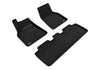 3D MAXpider Compatible with TESLA MODEL Y 2021-2026 ELEGANT BLACK R1 R2