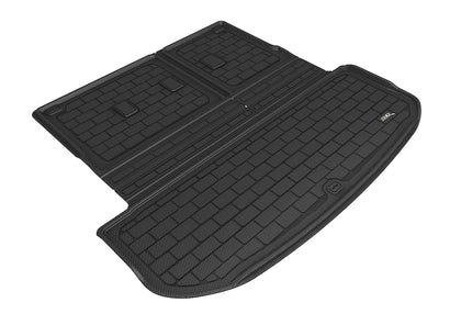3D MAXpider Compatible with HYUNDAI PALISADE 2020-2025 KAGU BLACK BEHIND 2ND ROW CARGO LINER AND SEATBACK PROTECTOR